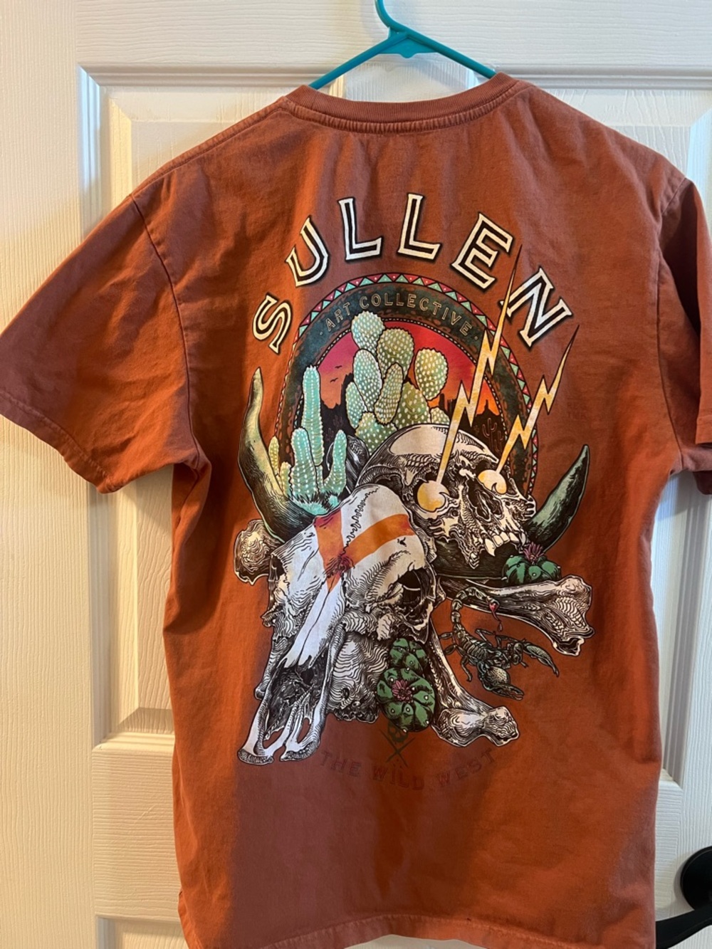 Sullen Collective Rust Graphic Crewneck Short Sleeve Shirt